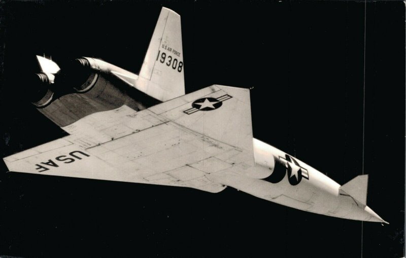 Aviation North American X-10 US Air Force Jet Fighter RPPC 07.34 