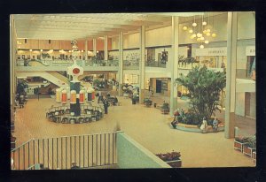 Rochester, New York/NY Postcard, Midtown Plaza Mall, Clock Of The Nations