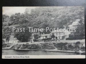 c1908 - Symond's Yat from River Bank - showing the 'Saracens Head Inn'