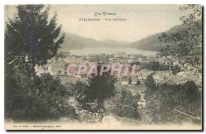 Old Postcard Gerardmer Vosges General view