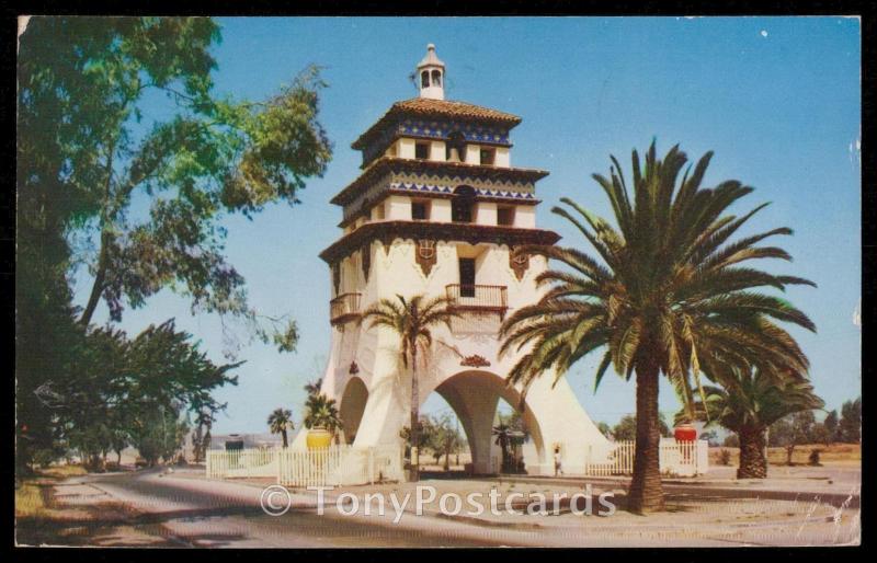 Tijuana, Mexico - Entrance Tower to Caliente Race Track