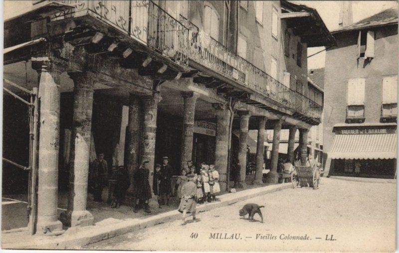CPA MILLAU - Vieilles Colonnade (160831)