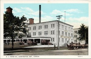 HJ Heinz Co. Leamington Ontario Unused Postcard F33