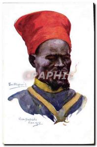 Old Postcard Army Spahi