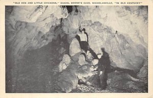 Old him and little chickens Daniel Boone's cave Nicholasville Kentucky  