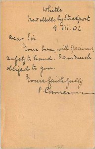 Entier Postal Stationery 1p for USA 1906