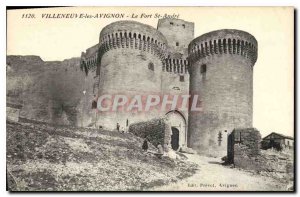 Old Postcard Villeneuve Avignon The Fort St Andre