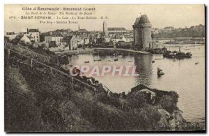 Old Postcard Saint Servan Solidor Tower La Cale