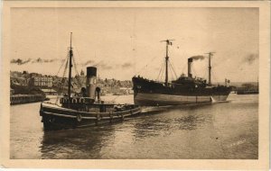 CPA ak steam nicolas-jean-mory et cie-Boulogne-sur-mer ships (1206605) 