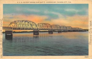 Du Pont Bridge Over East St Andrews Bay  Panama City FL