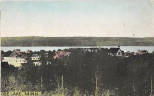 C85/ Rose Lake Minnesota Mn Postcard c1910 Part of Double Homes Church