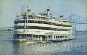 SS President Ferry Boats, Ship 1961 light wear, yellowing from age, postal us...