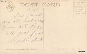 1913 Ox Team Brookside Park Cleveland Ohio postcard 5234