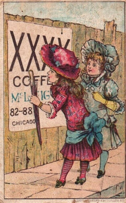 MCLAUGHLIN XXXX COFFEE Chicago Illinois c.1900s