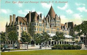 Canada, Quebec, Montreal, Place Viger Hotel  & Passenger Station, No. 201329