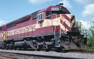 Railroads, Train - Wisconsin Central #6498   railroadcards.com