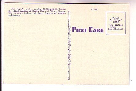 City and County Building, Ogden, Utah