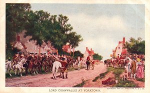 Vintage Postcard Lord Cornwallis Yorktown Main Army Continental Forces Virginia