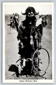 Indian  Medicine Man     Postcard
