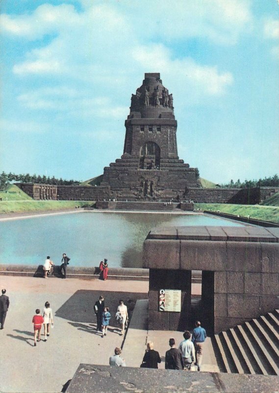 Germany messestadt leipzig battle of nations monument Postcard