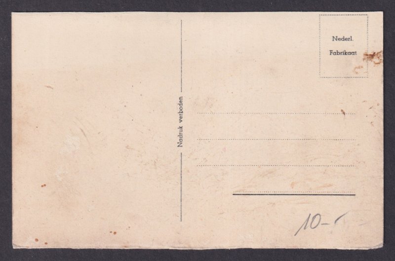 Vintage Postcard Netherlands Rotterdam Station