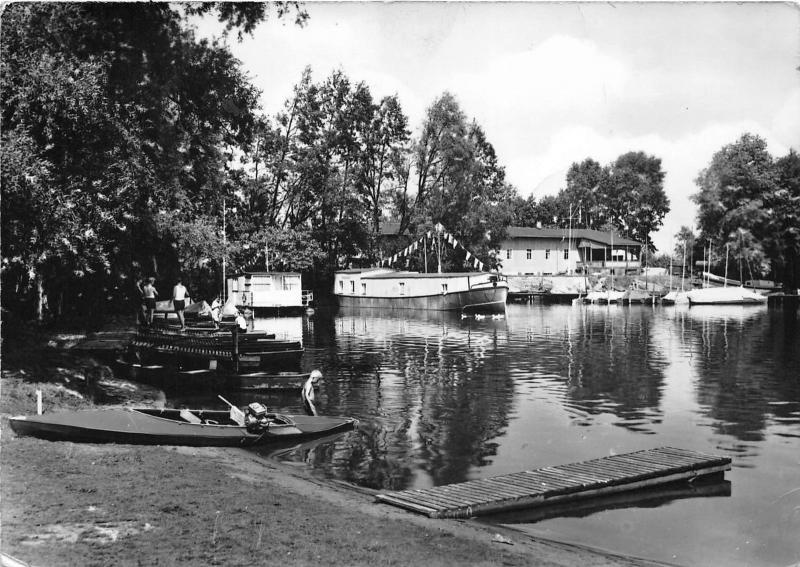 BG16495 seglerhafen am schwielochsee goyatz  bateaux  ship germany CPSM 14.5x9cm