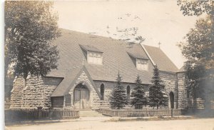 F83/ Cheyenne Wyoming Postcard RPPC 1911 Church Building