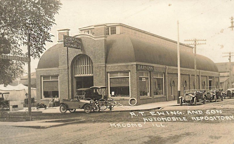 Macomb IL A. T. Ewing & Son Harness Vehicles & Automobile Repository RPPC