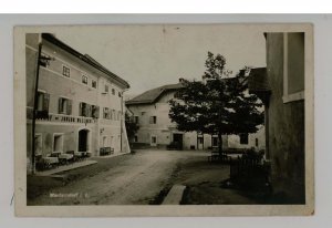 Austria - Mauterndorf. Village & Johann Wallner House  RPPC  (pinholes)