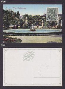 Postcard, Austria Vienna, Wien I Rathauspark