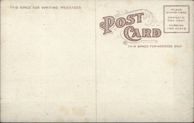 Morenci MI Ohio Dairy Co Condensing Plant c1910 Postcard