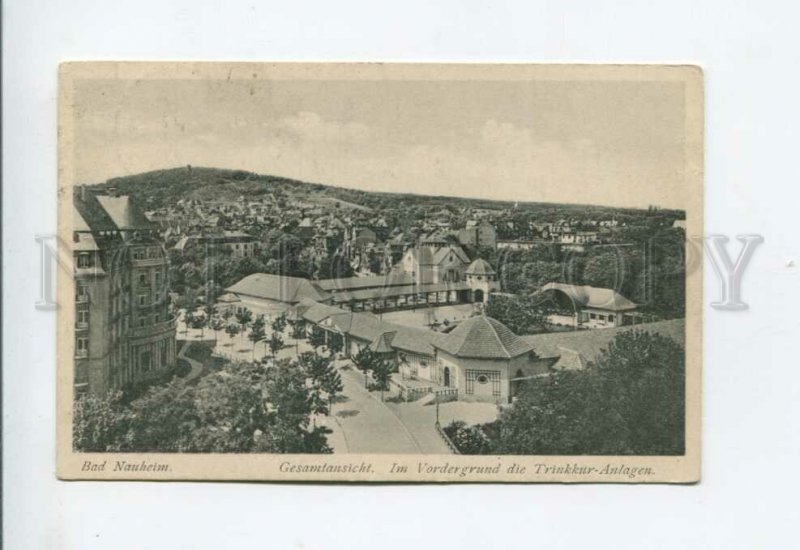 3155838 GERMANY BAD NAUHEIM Vintage postcard