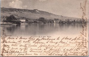 Switzerland Rolle Vintage Postcard 04.13