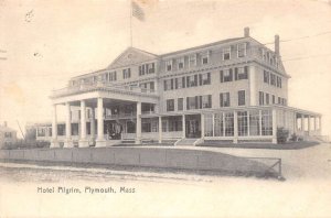 Plymouth Massachusetts Hotel Pilgrim Divided Back Vintage Postcard U1643