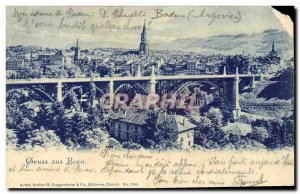 Old Postcard Gruss aus Bern