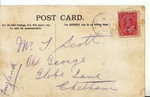 Genealogy Postcard - Scott - Old George - Globe Lane - Chatham - Ref 5107A