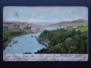 Yorkshire WHITBY from LARPOOL (Whitehall Landing) c1903 Postcard by Hartmann