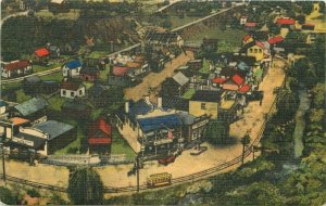 Hamburg Pennsylvania Amusement Indoor Miniature Village Postcard 21-7165