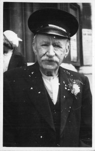 US18 Europe social history man in uniform with moustache sailor