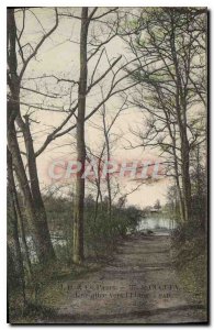 Postcard Old St Cucufa An allee to the Pond