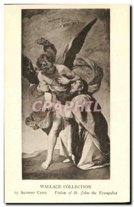Old Postcard Wallace Collection Alonso Cano Vision of St John the Evangelist