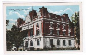 Court House Enid Oklahoma 1920s postcard