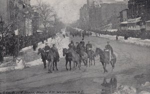 WASHINGTON DC, 1909; Gen. Bell & Staff