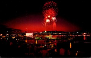 Nebraska Sioux City River Cade Celebration Fireworks