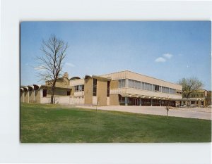 Postcard New YMCA And YWCA Building, Davenport, Iowa