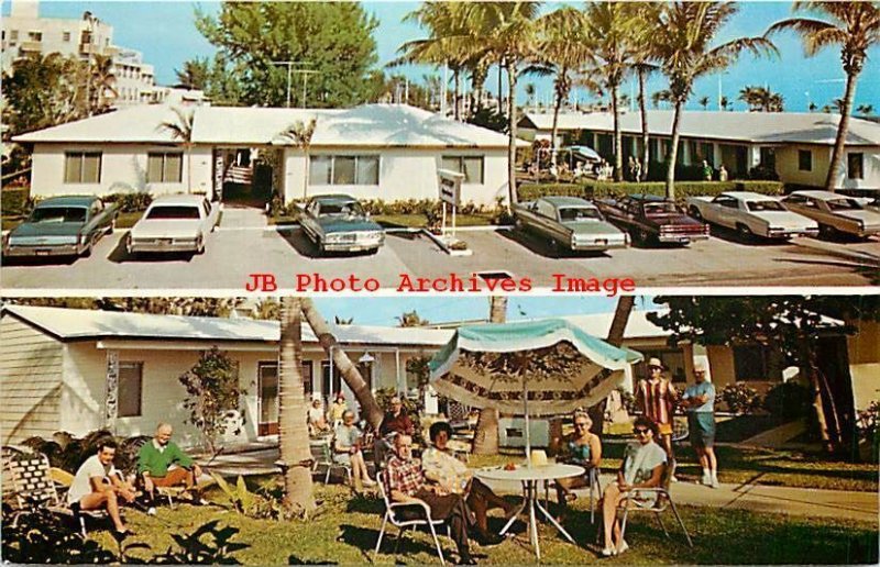FL, Palm Beach Shores, Florida, Seascape Apartments, Cars, Dexter Press No 20661