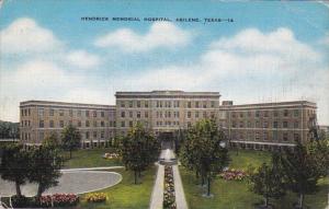 Texas Abilene Hendrick Memorial Hospital 1945