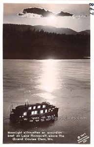 Moonlight Silhouettes - Grand Coulee Dam, Washington