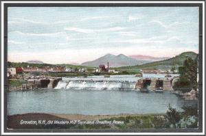 New Hampshire, Goveton Old Western Mill Dam & Stratford Peaks - [NH-172]