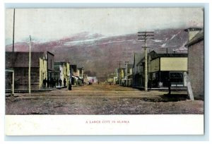 Large City in Alaska c1910 Unposted Vintage Antique Postcard 